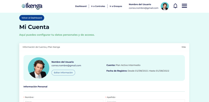 Ikenga Dashboard